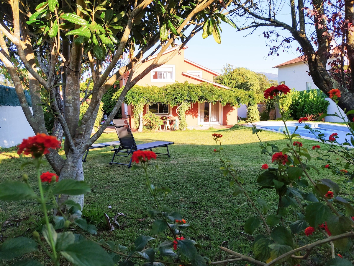 Casa da Glicia, una casa con piscina privada