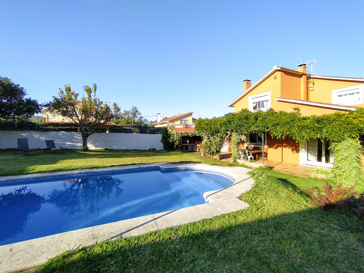 Casa da Glicia, una casa con piscina privada