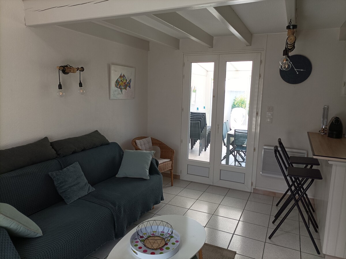 Maison 4-6 personnes - 3 chambres - 500 m plage