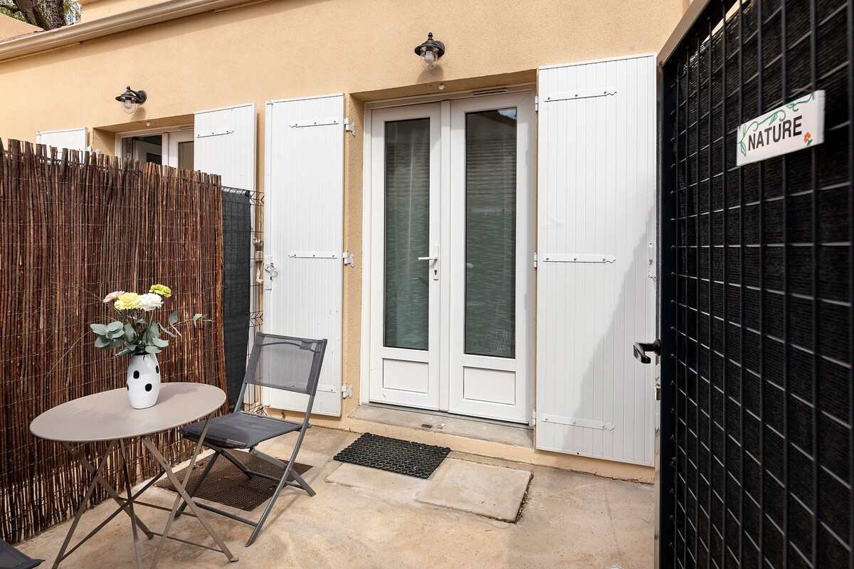 Studio Nature ✦Terrasse✦ Les Logis de Marcoussis