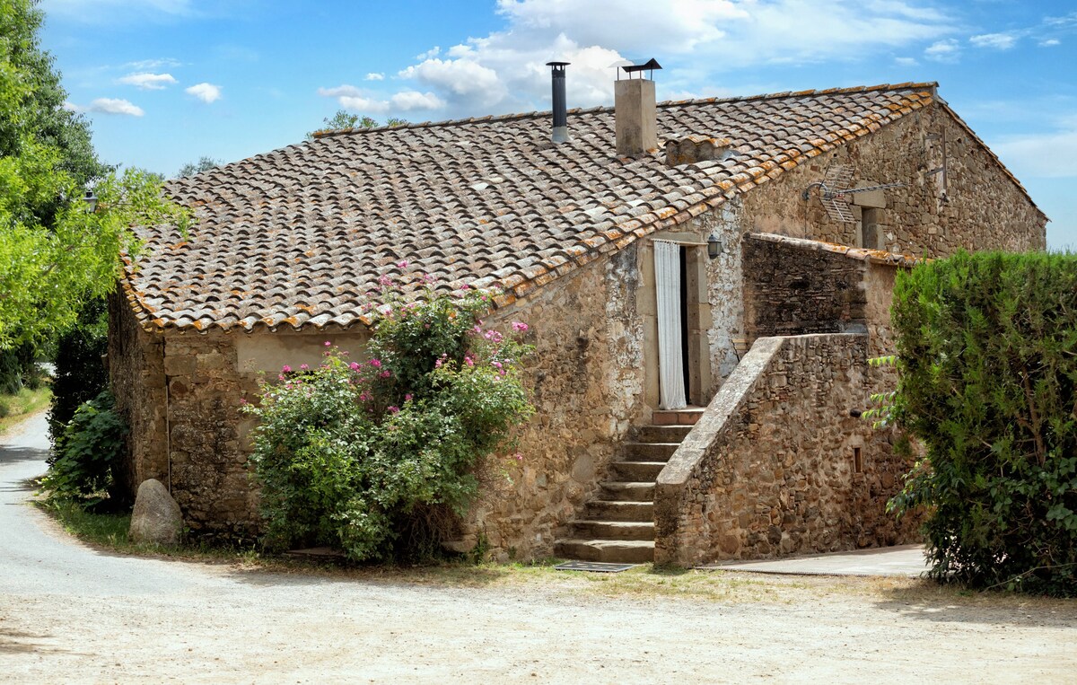 Casa rural de 2 habitaciones ensuite en Empordà