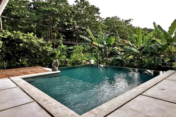 位于圣特尔（ Santa Tere ）的巴厘岛风格别墅。 无线网络、空调、厨房