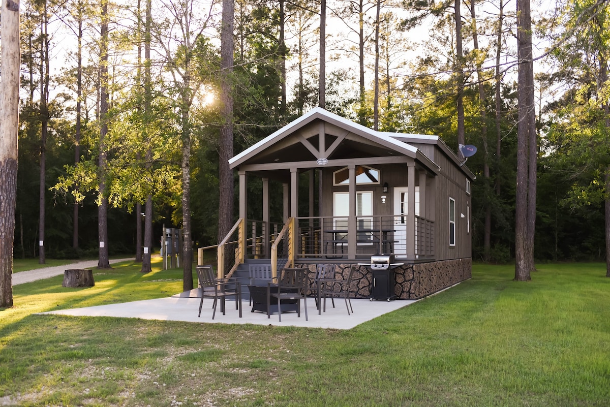 Luxury cabin in the woods for the whole family