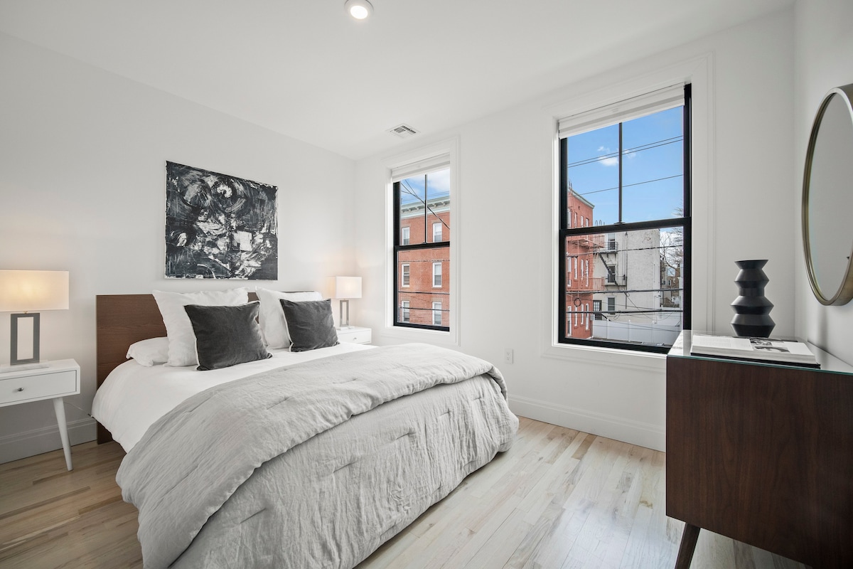 全新豪华两卧室公寓-距离纽约时代广场仅几分钟路程