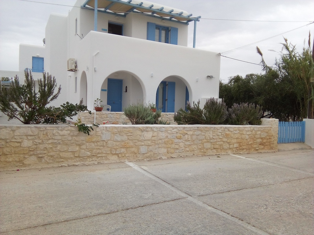 Cycladic style two-story independent building