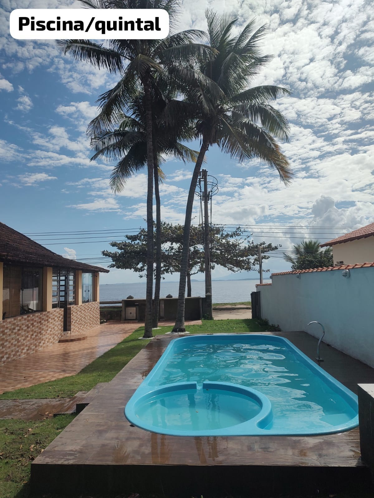 位于Paquetá的房子700米（房子+院子） ，位于海滩前面！