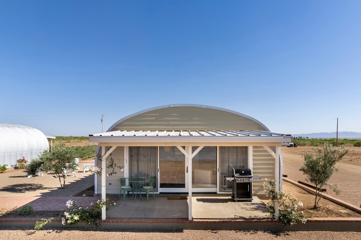 Entire Quonset Hut at Rhumb Line Vineyard