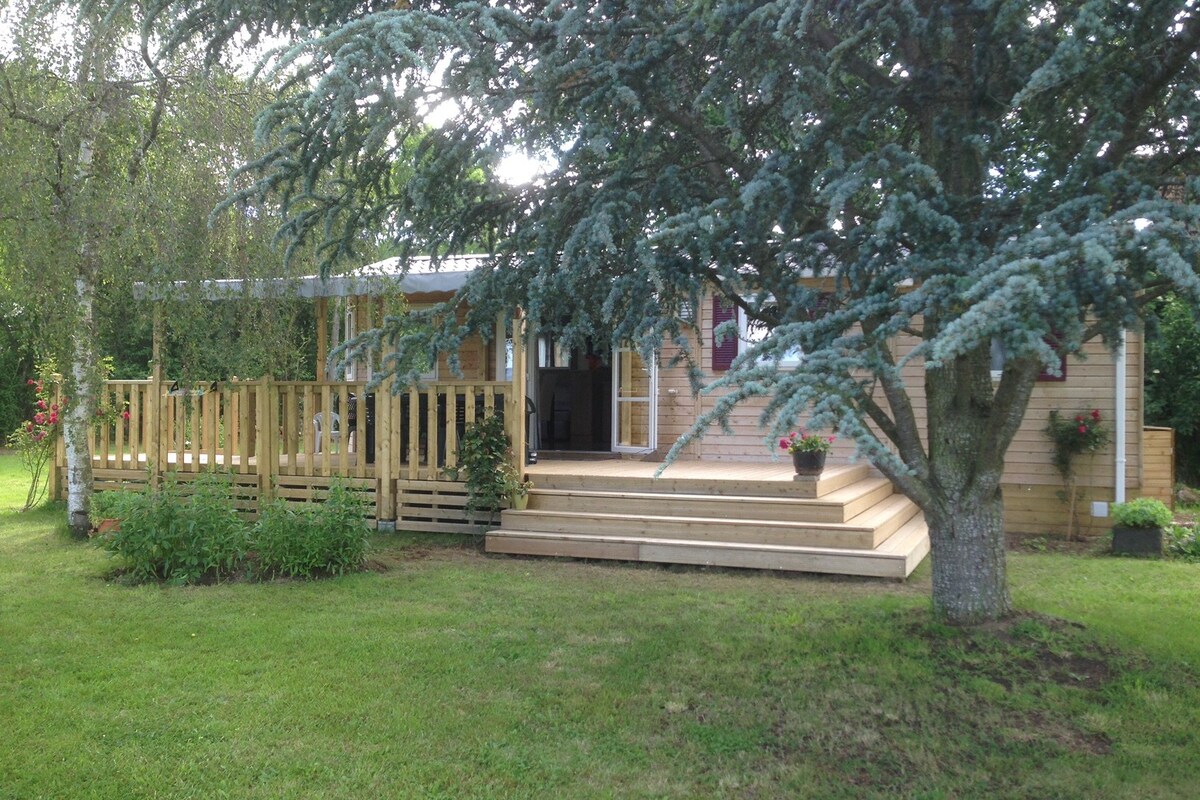 Bungalow in the volcanoes of Auvergne