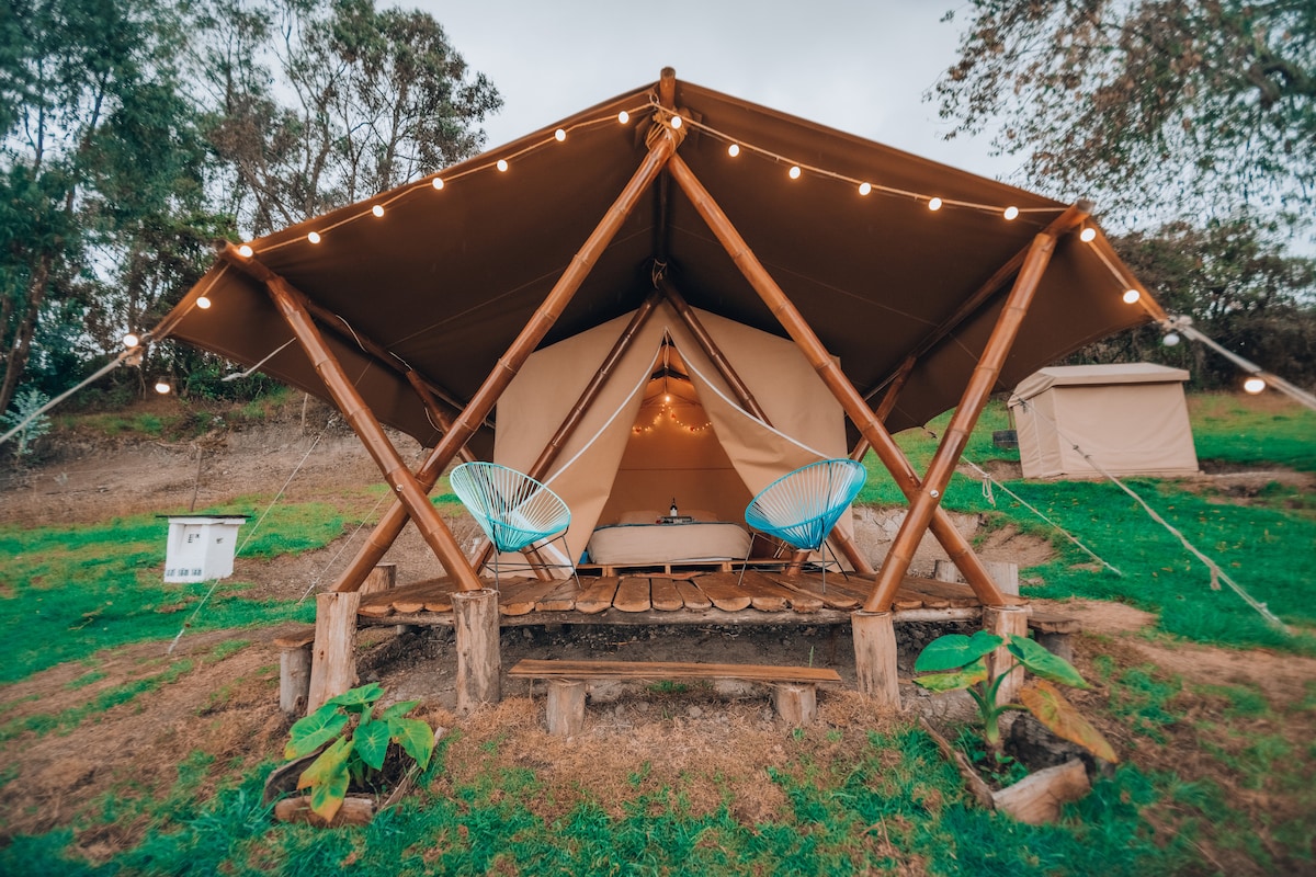 Glamping Rio Frio Tabio-Cerca a la Peña de Juaica