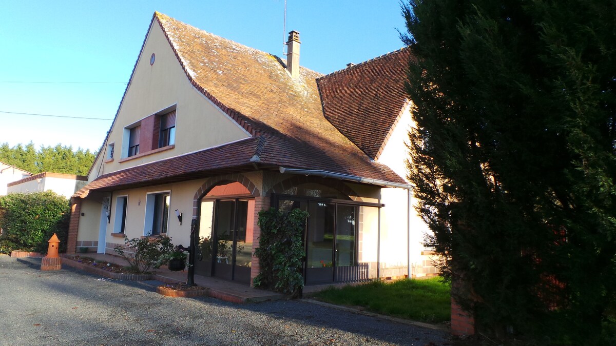 Chambre privée dans gite