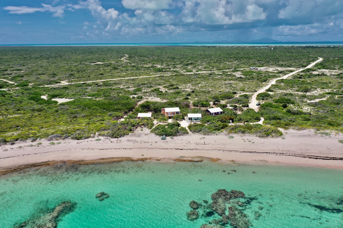 Loblolly Beach Cottages ：绿色（ 1卧/1卫生间）