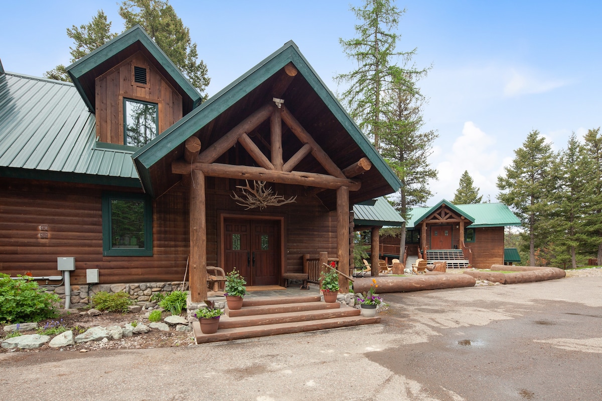 Dog Creek Lodge; Luxury Estate Near Whitefish, MT
