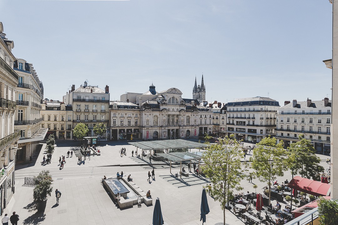 Boutique Hôtel Angers :  Chambre Terrasse Privées