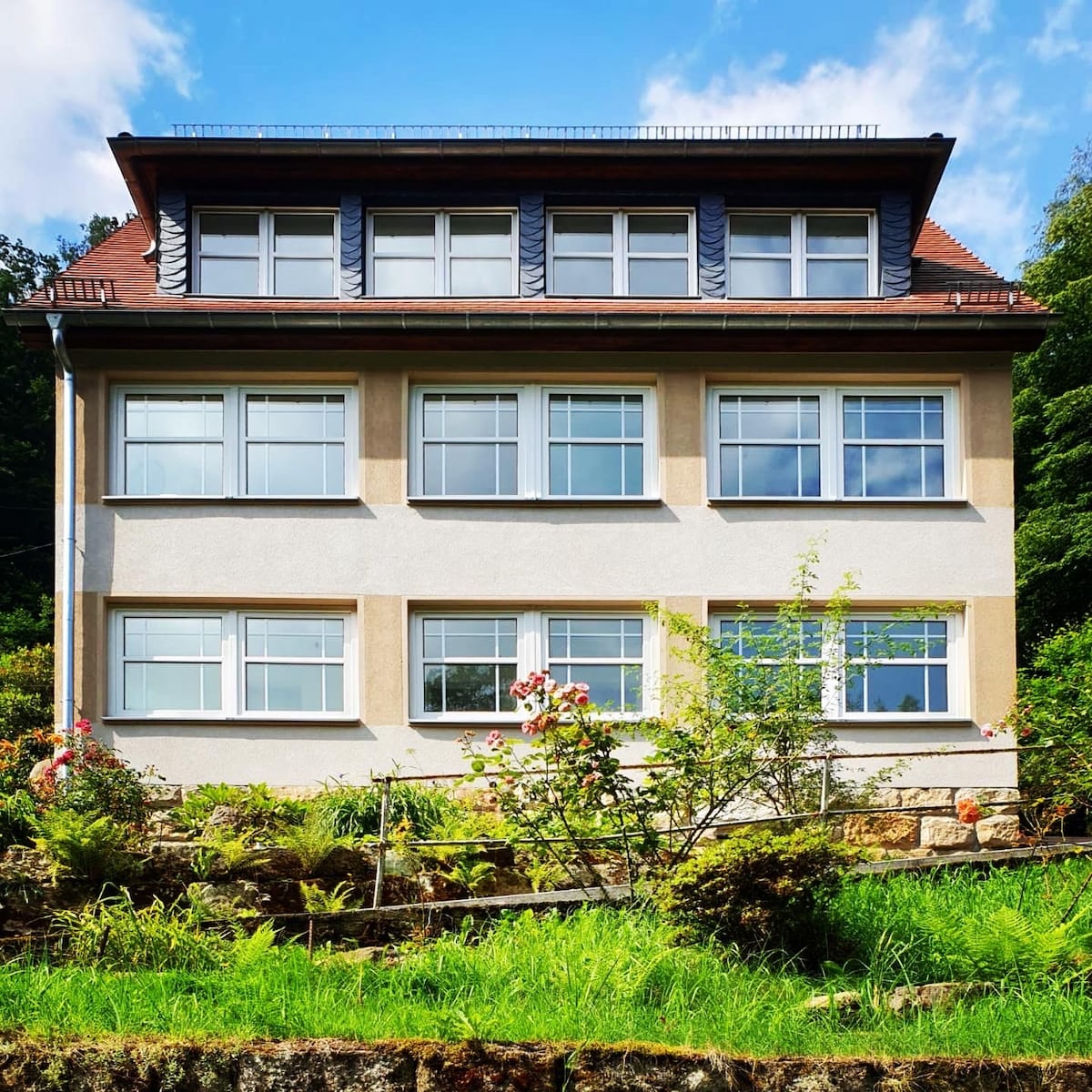 公寓FARN 65平方米"Villa Amselgrund" Rathen