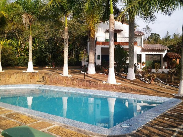 Cabaña con piscina 027 vía Barichara Villa Sofia