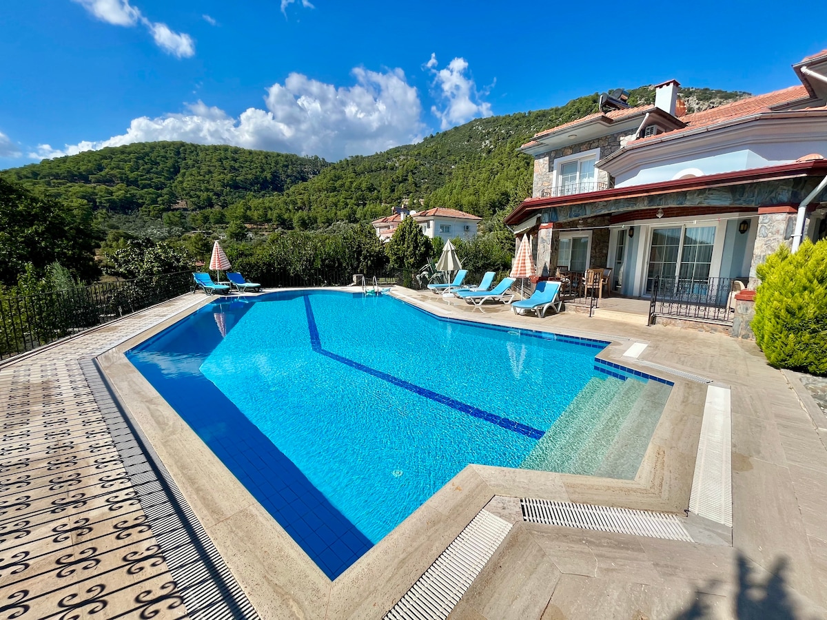 VILLA with Nature View and Private Pool (4BD-WiFi)