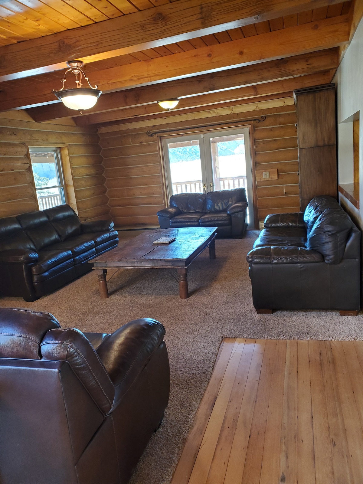 Large, secluded cabin hosted by Marty & Merilee