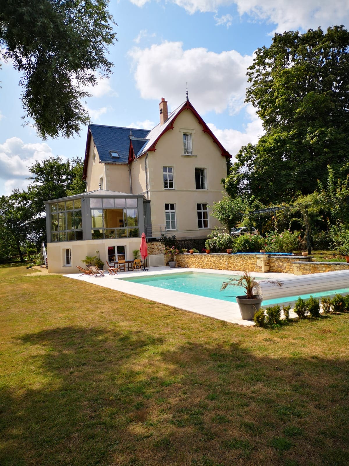 Logement avec vue sur l'étang