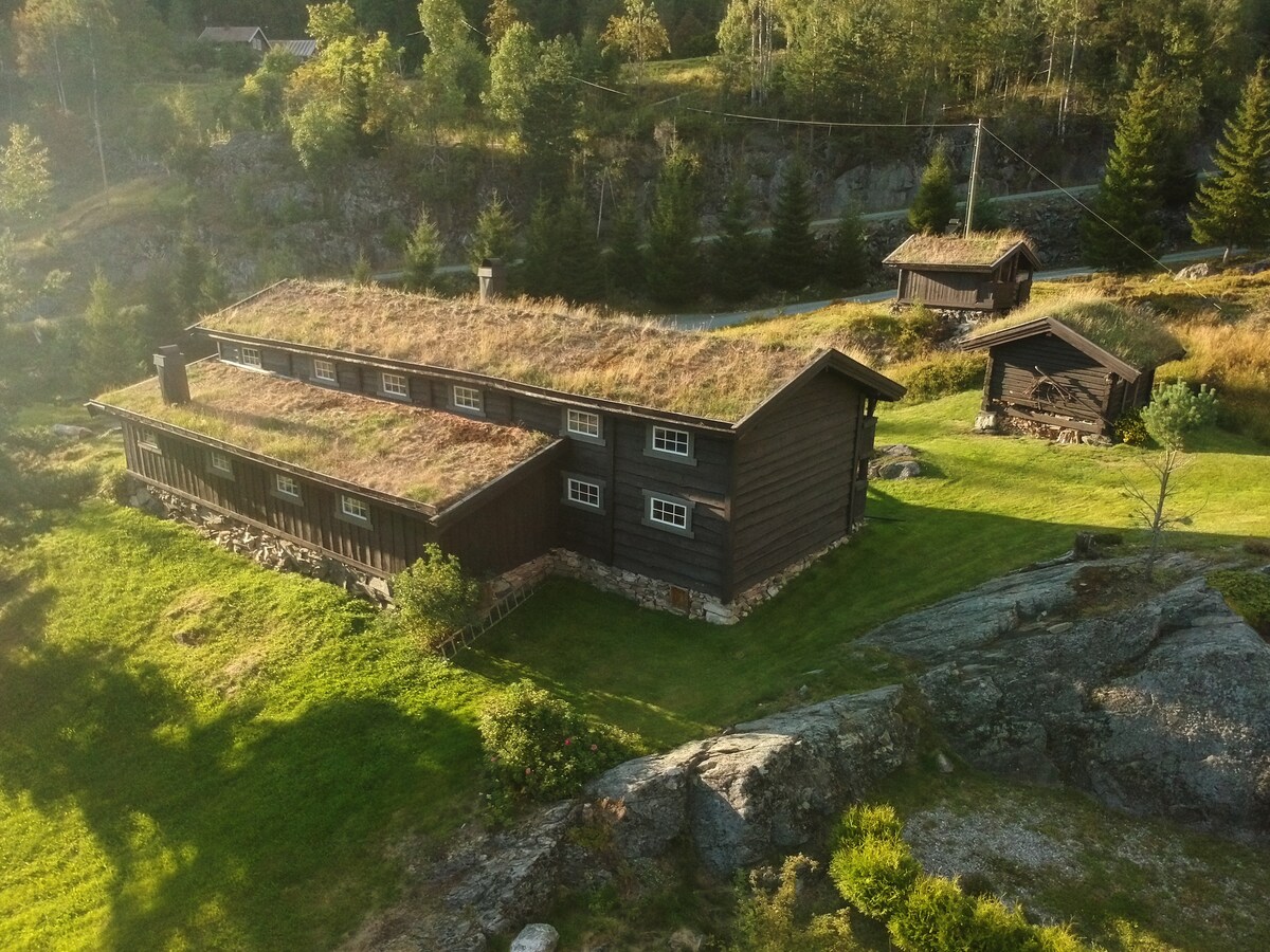 Tveitgrendtunet在Telemark ，谷仓。