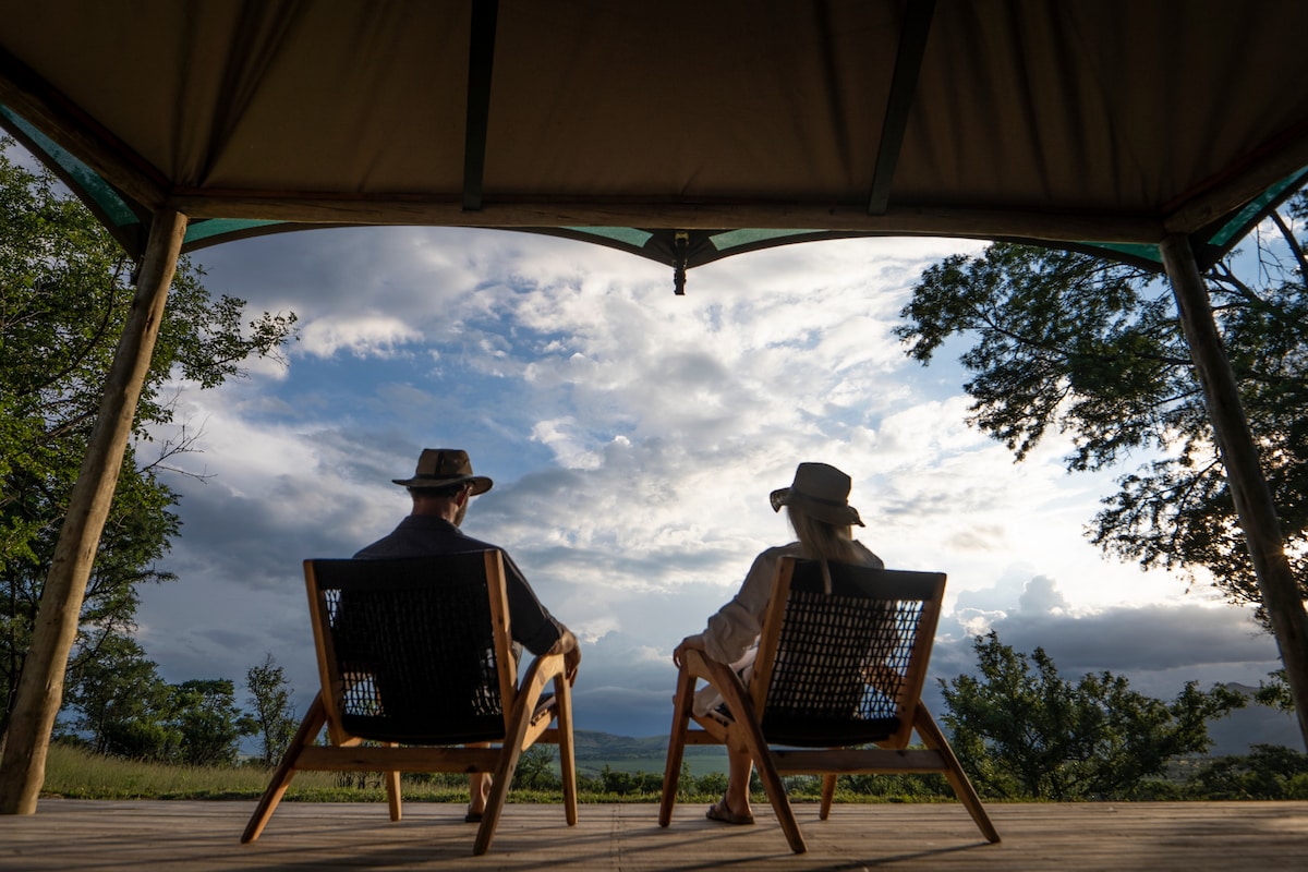 Sasi Bush Lodge Morning Luxury Safari Tent