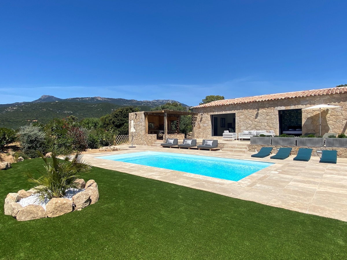 Villa avec vue à l'infini, piscine privative