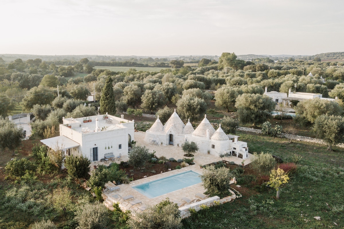 Masseria Silentio Ostuni -私人泳池