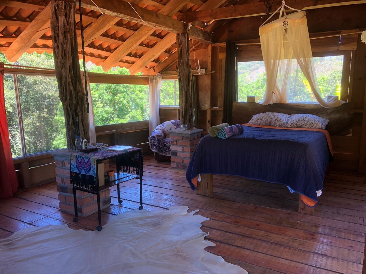 Glamping in El Tuito on a jaguar wildlife reserve