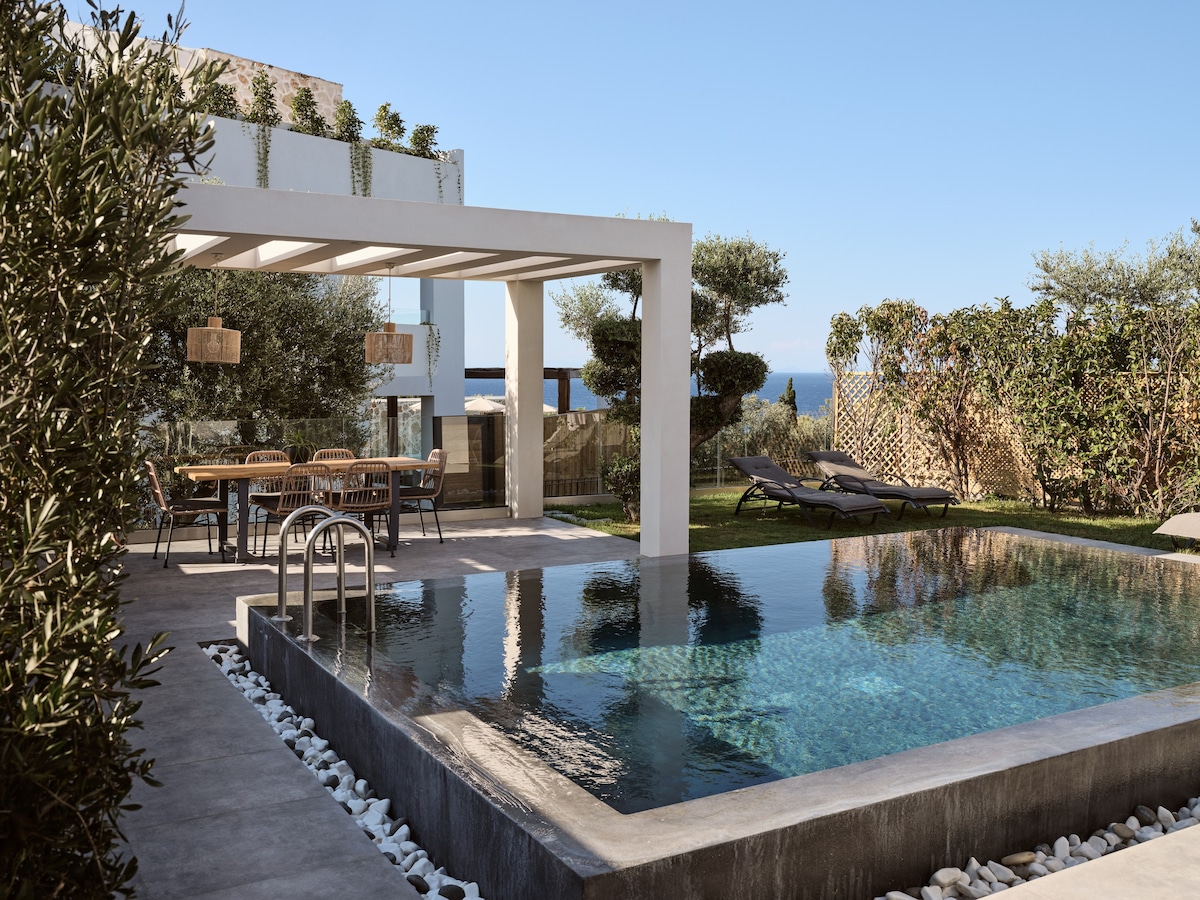 Dimitra豪华海景别墅，一座标志性的度假屋