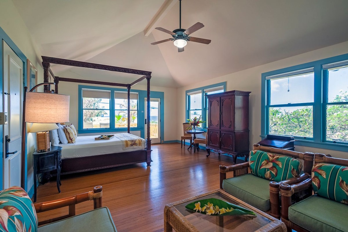 Beach House ： 4间卧室，真正的夏威夷风格