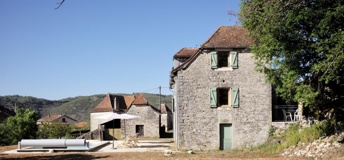 Maison Saint-Martin - 4人- Vallée du Lot