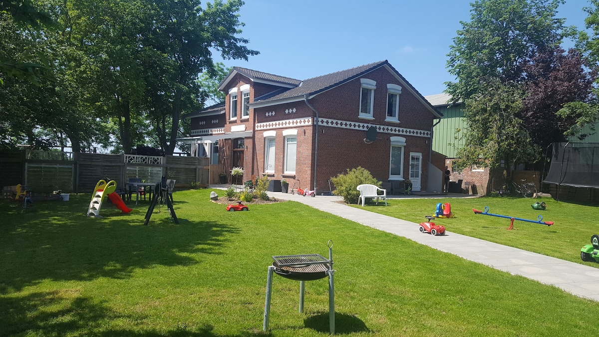 Nordsee Urlaub Bauernhof in der Löwenzahnwohnung