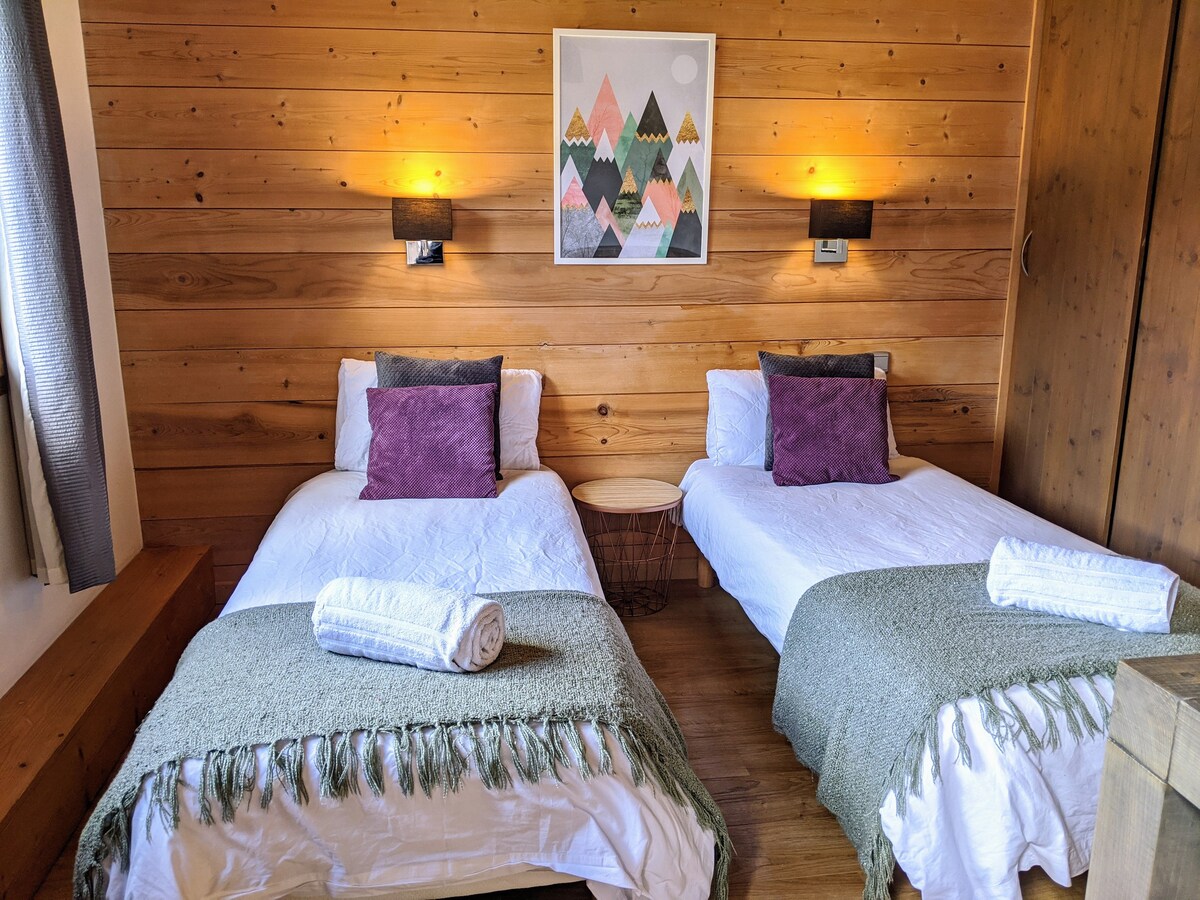 Chalet robin 4*: proximity, quiet, outdoor SPA