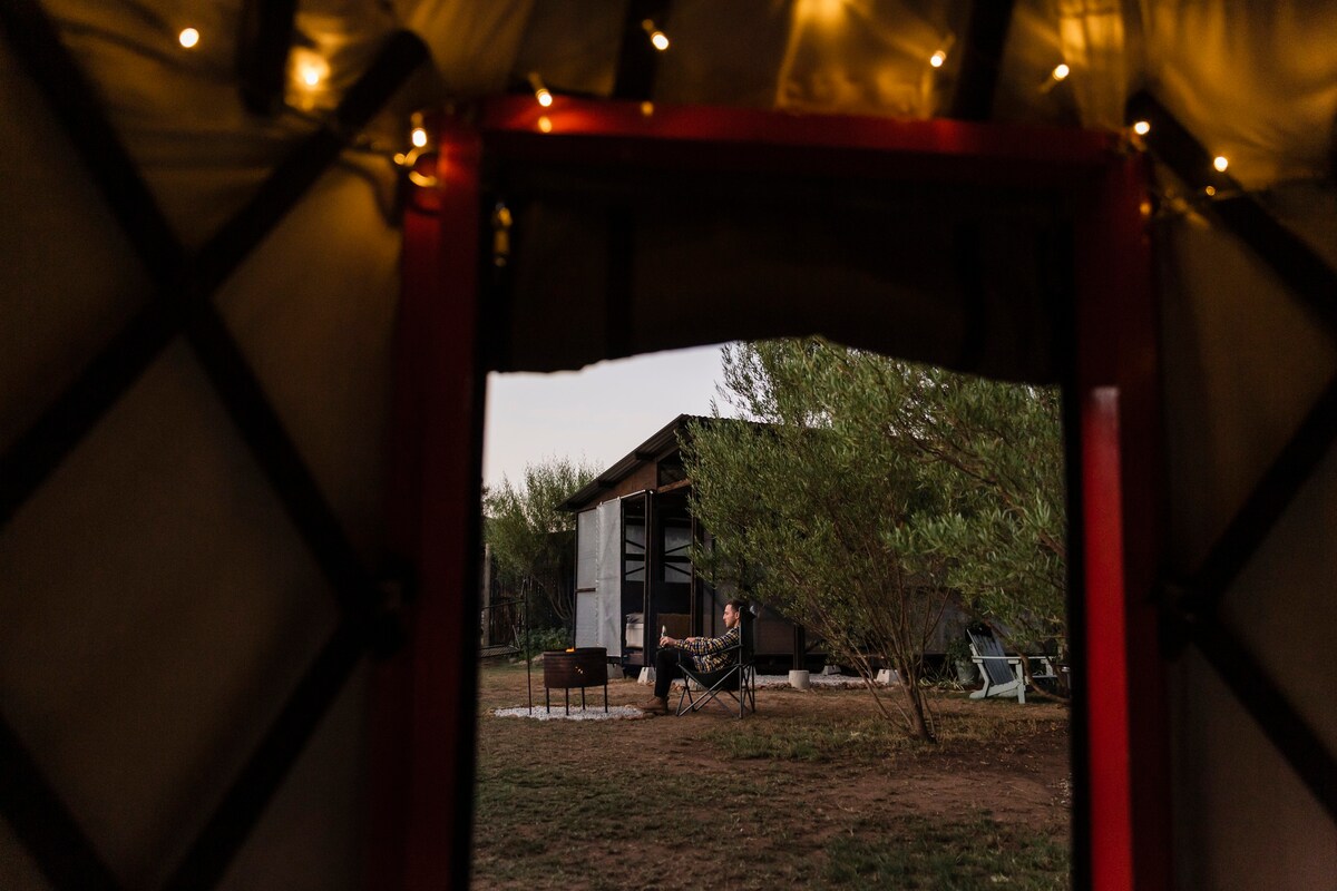 Southern Yurts - Yurt Camp: Kestrel - private site