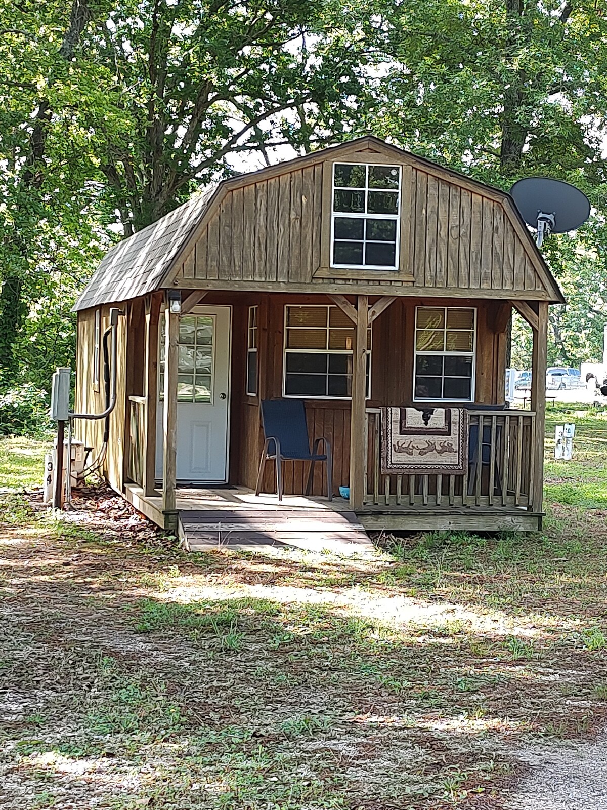 舒适的牛仔小屋