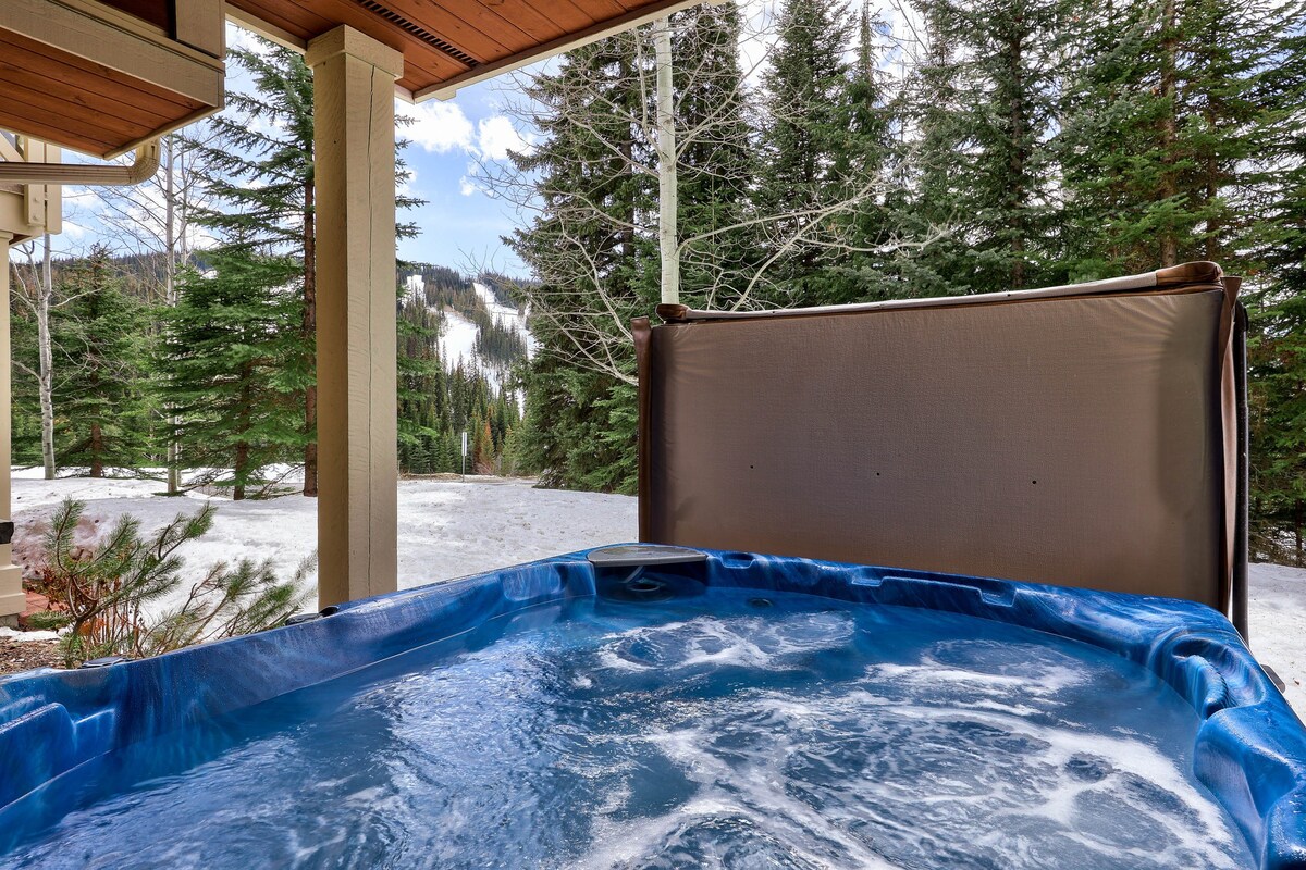 滑雪场•私人热水浴缸•允许携带宠物入住