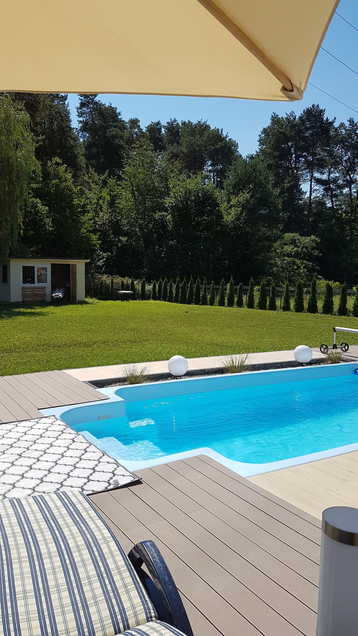 Ferienhaus mitten in der Natur direkt am Flussufer