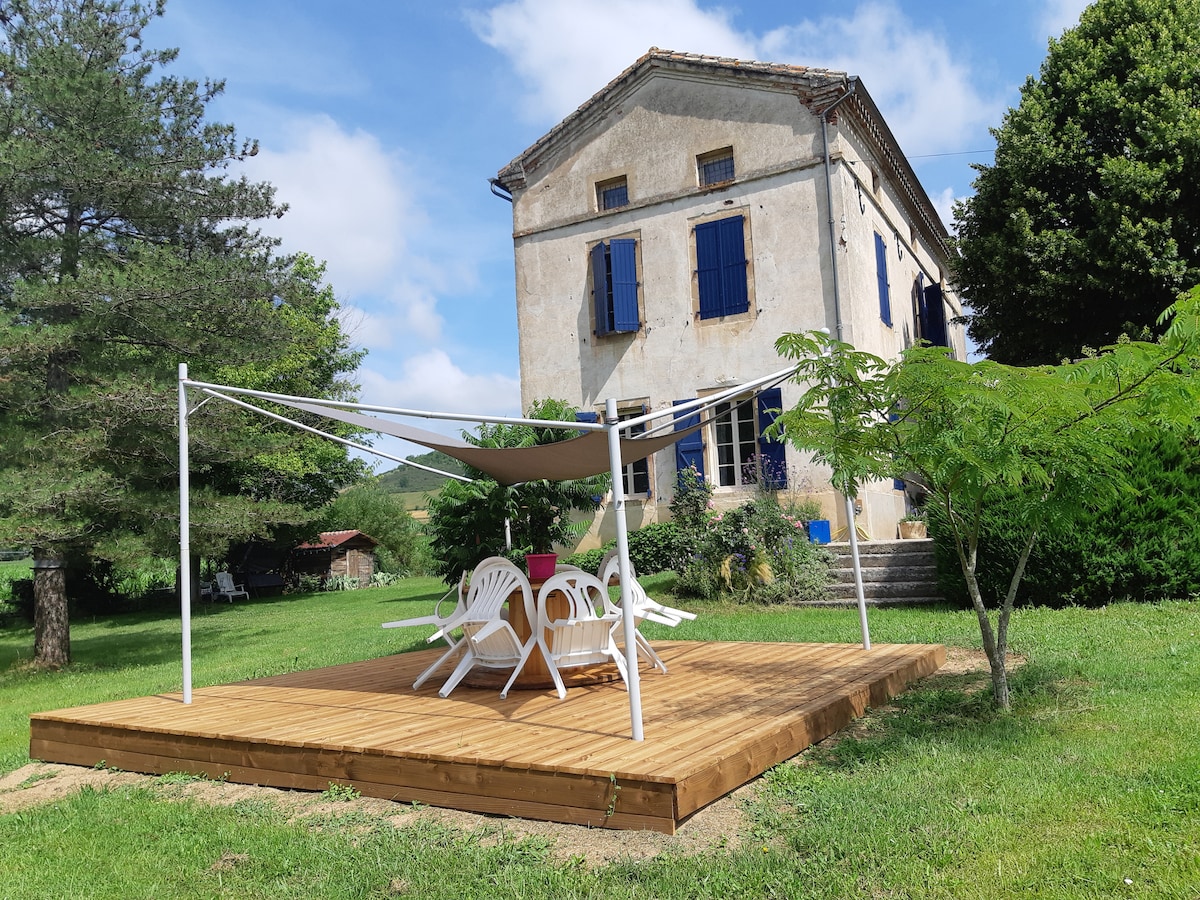 La maison de Rosy à Cordes sur Ciel