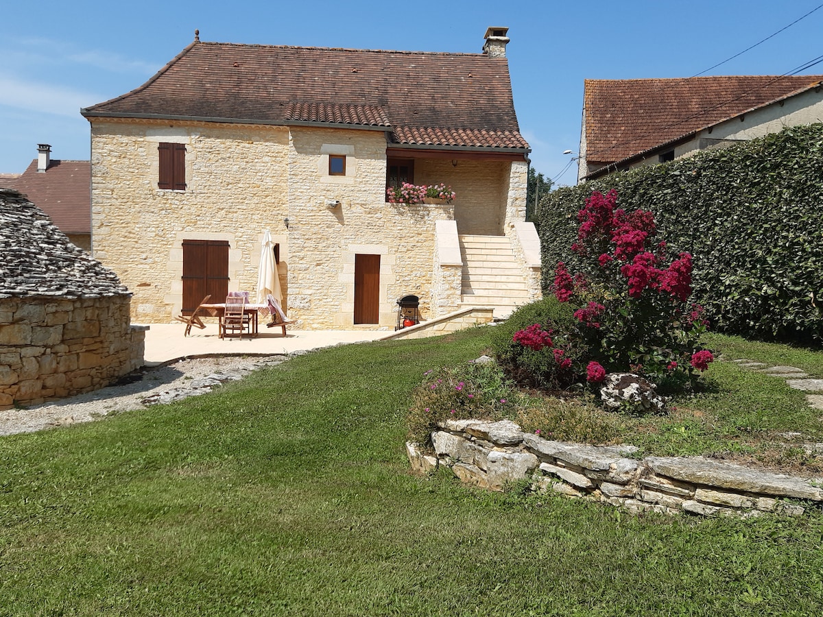 Authentique maison Quercynoise climatisée