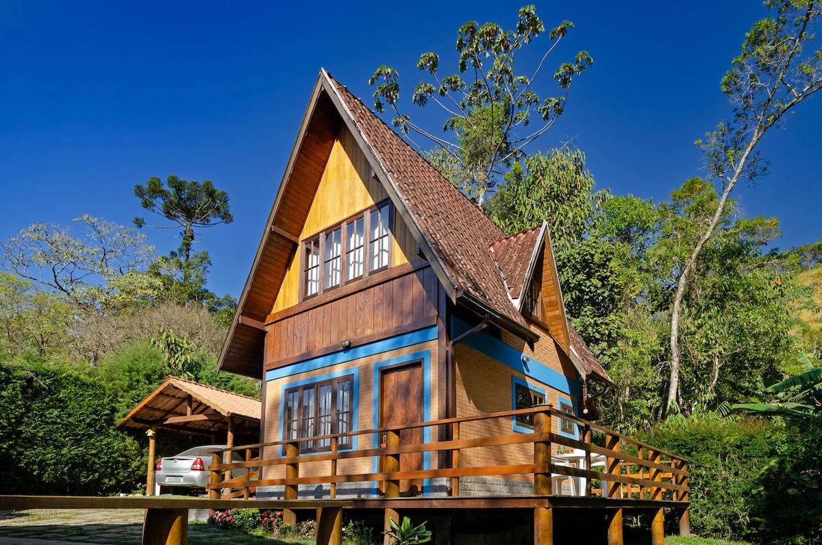 Chalé Pasárgada - Um pedacinho do paraíso na serra