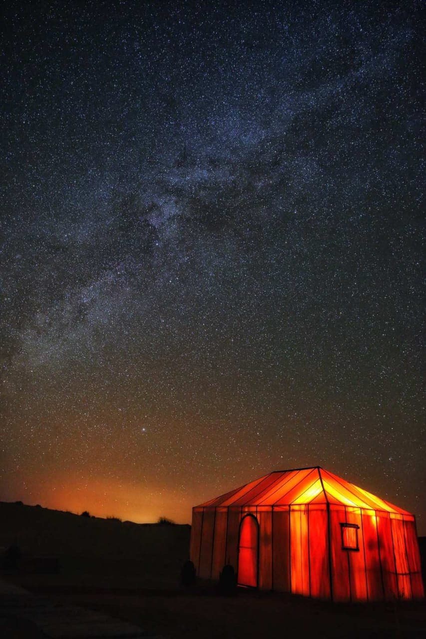 Akabar豪华沙漠营地，全天候热水