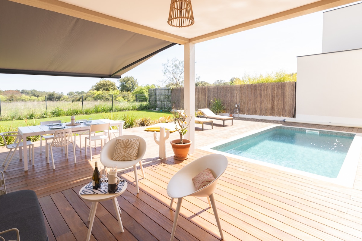 Villa Luxe&Nature,10 mins from Montpellier, 6 pers