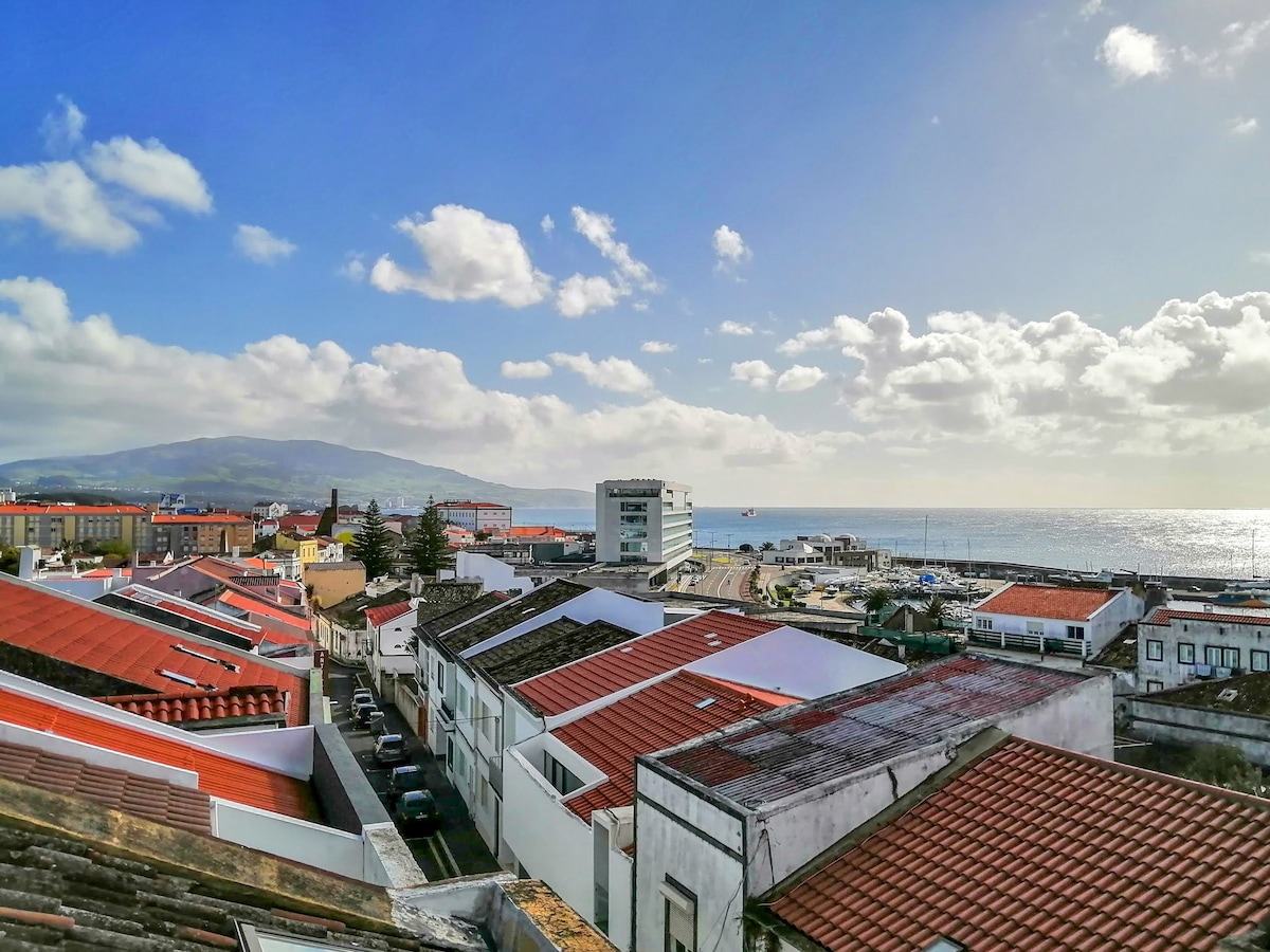 Ladeira Loft -位于市中心的海景