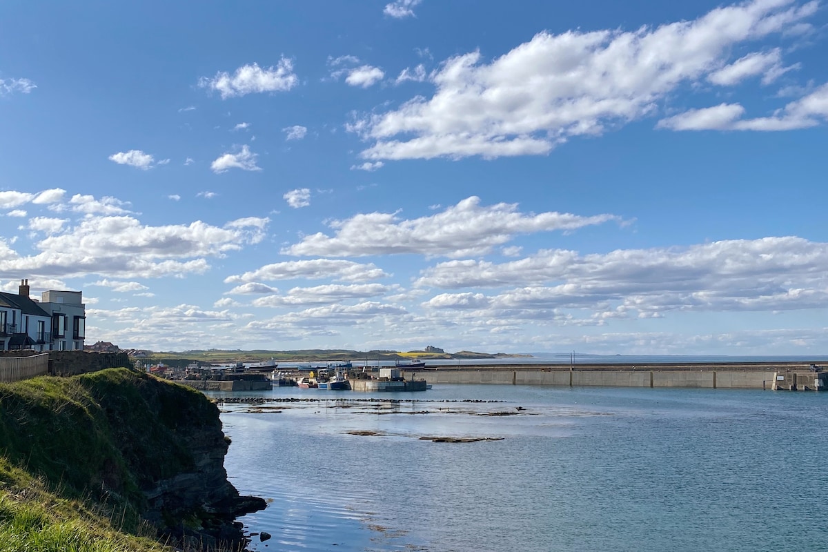 New beautiful house in historic Seahouses harbour