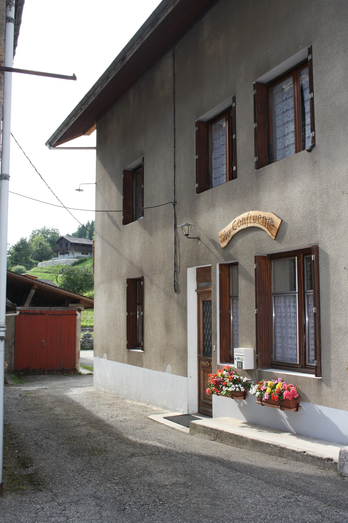 "Au Confluent"  Maison familiale en Chartreuse