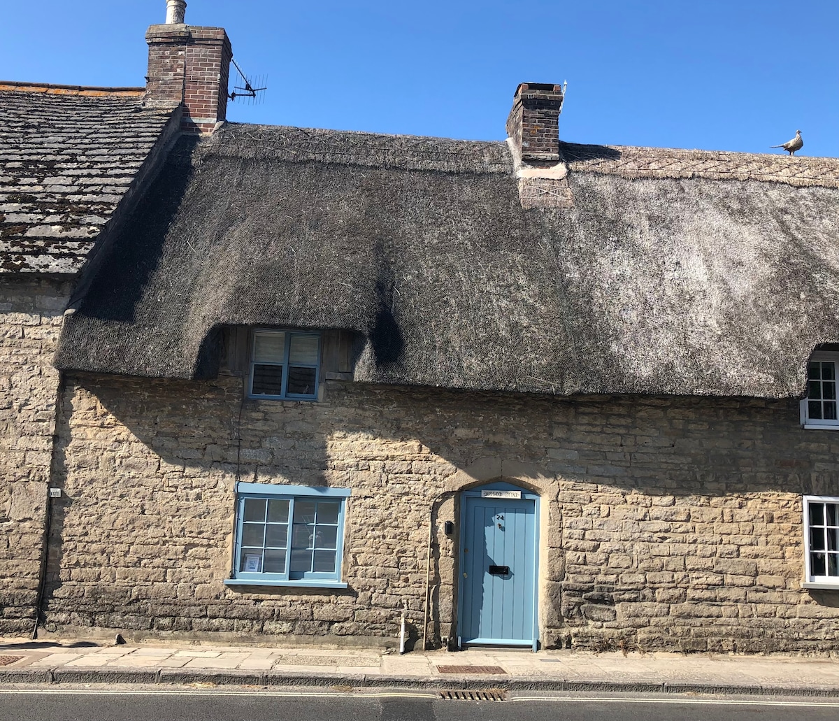 Brushwood Cottage ；步行、海滩和Corfe城堡