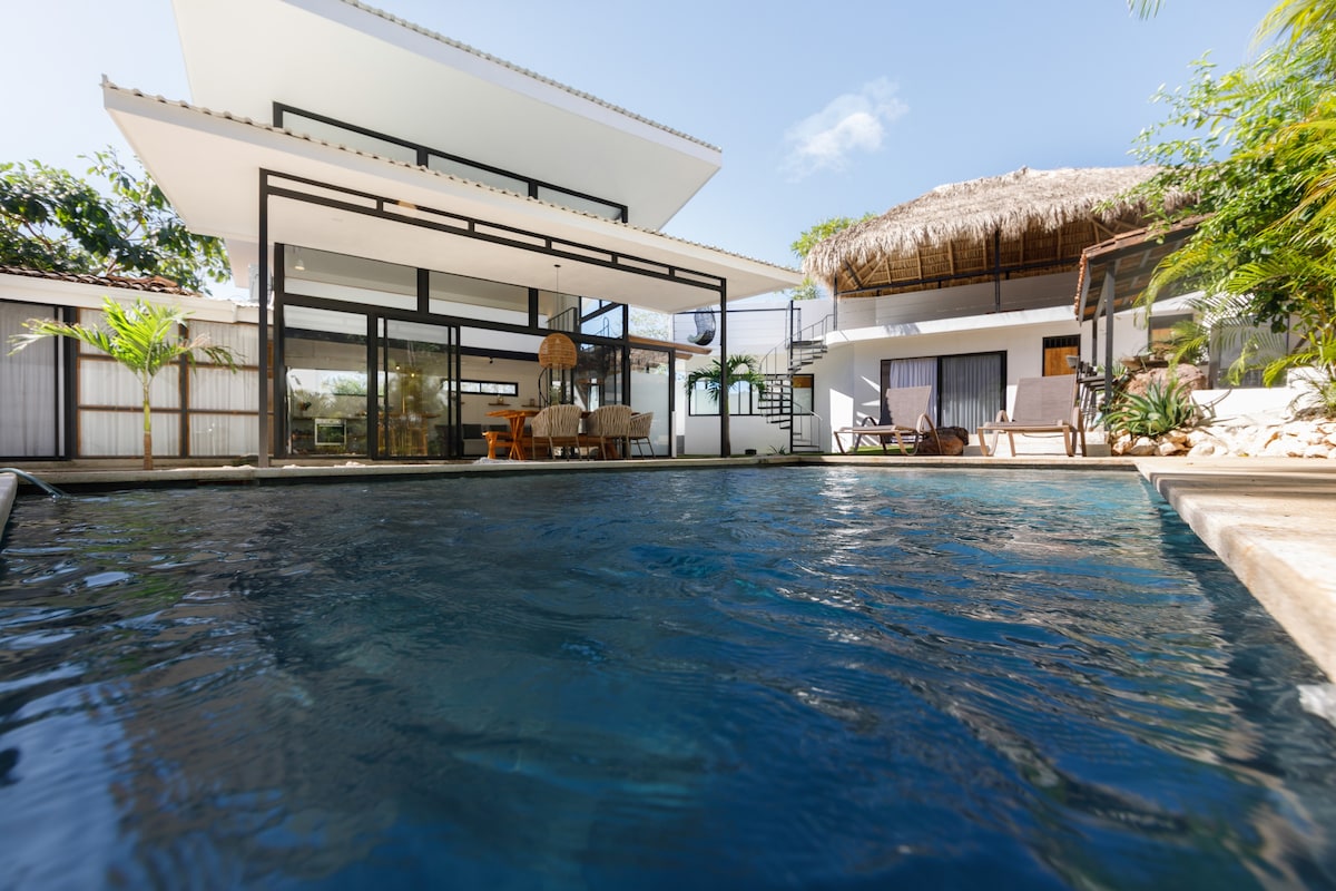 Villa Guanacaste, zen, pool, beach, enjoy!