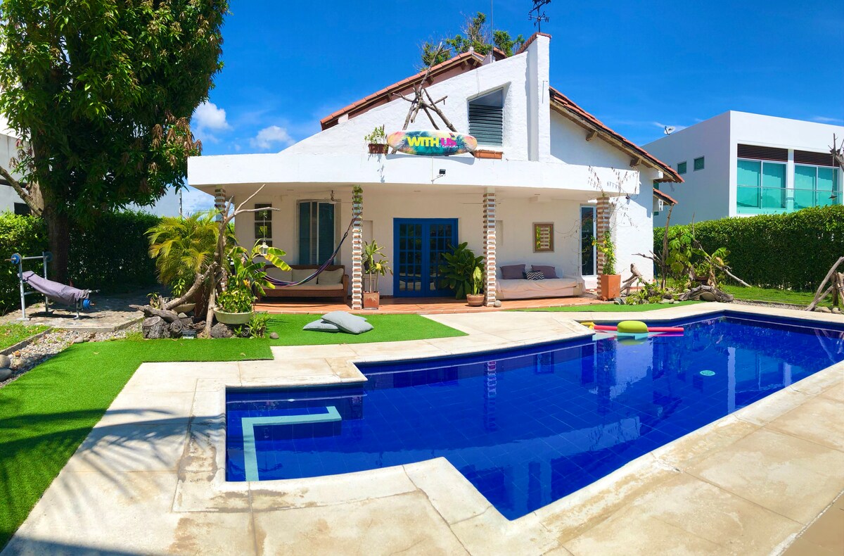 Hermosa casa con piscina privada