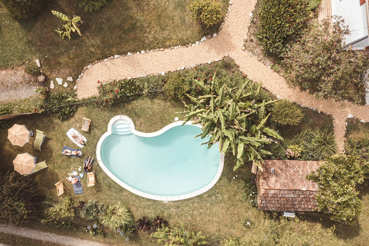 Un gîte Slow Life, dans les collines de Bidache