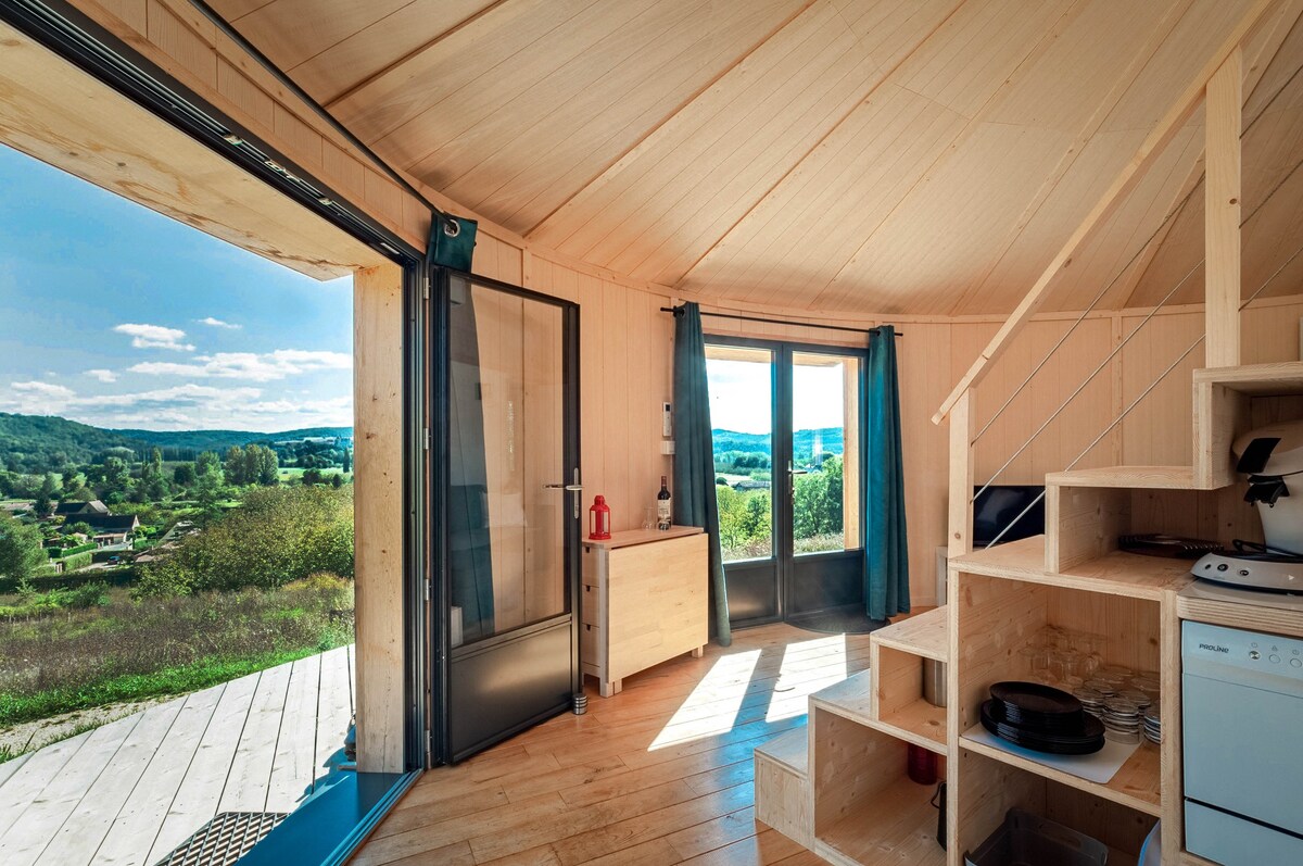 Cabane insolite de charme & Spa et Vue Châteaux