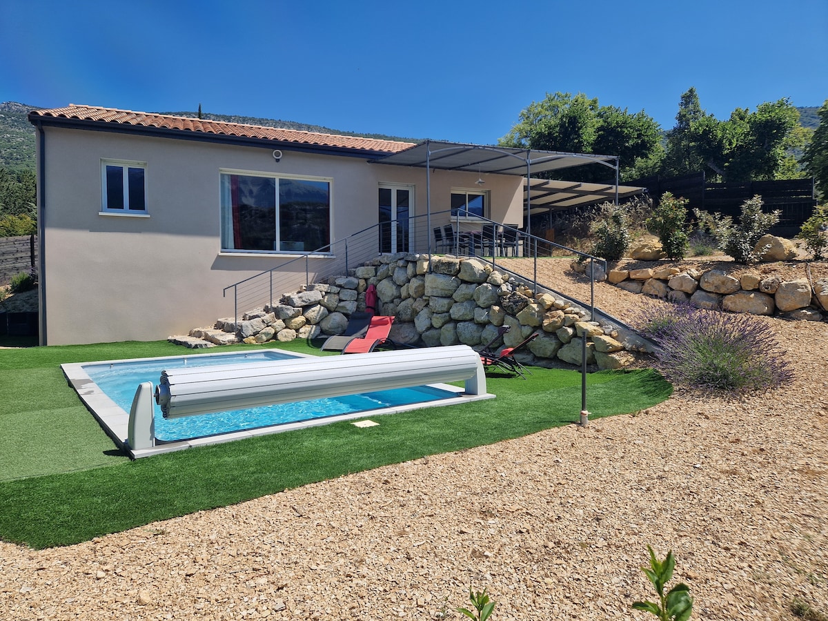 LesVillasDorées- Villa Soleil face au Mont Ventoux